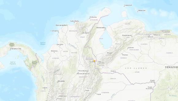 Uno de los sismos sentidos más recientemente en Venezuela se registró el pasado 13 de noviembre en el también fronterizo estado Apure, con una magnitud 4 en la escala de Richter. (Foto: USGS)