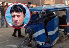 Piura: pescador fallece al chocar su mototaxi contra dos camionetas
