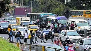 Paro de transporte de mañana: dirigentes señalan que “no hay voluntad” del Ejecutivo para resolver sus demandas