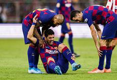 Barcelona: ‘Pistolero’ Luis Suárez será operado por una lesión a la rodilla derecha