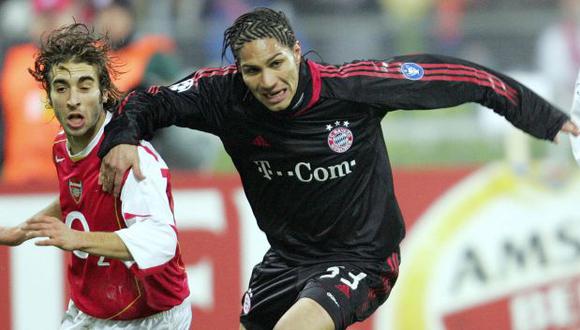 Paolo Guerrero hizo su debut profesional el 2003 con camiseta de Bayern Múnich. (Foto: AFP)