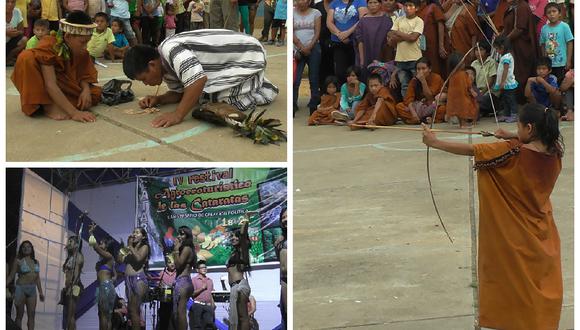 Vream: Comunidad asháninka celebra torneo de tiro con flecha y encendido de fuego a fin de revalorar costumbres