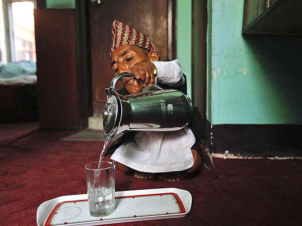 La cita del hombre y la mujer más pequeños del mundo