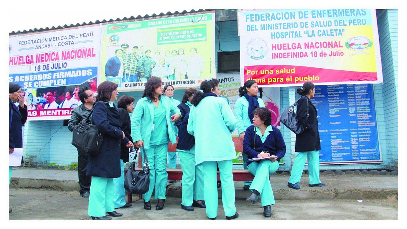 Chimbote: Enfermeras advierten que reducirán personal en áreas críticas