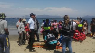 Rescatan a joven que estuvo a punto de morir ahogado en playa de Nuevo Chimbote