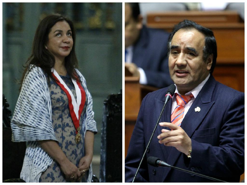 Agustín Molina califica de traición alejamiento de Marisol Espinoza de Partido Nacionalista