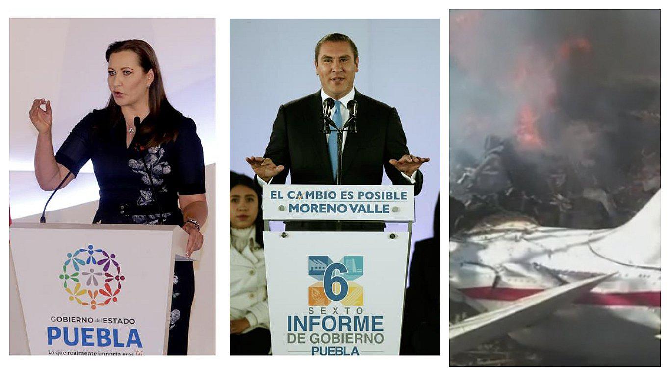 ​México consternado por muerte de gobernadora de Puebla y su esposo en accidente aéreo (VIDEO)