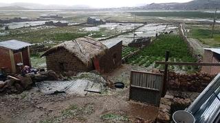 Dos distritos fueron afectados con fuertes granizadas en Huancané 