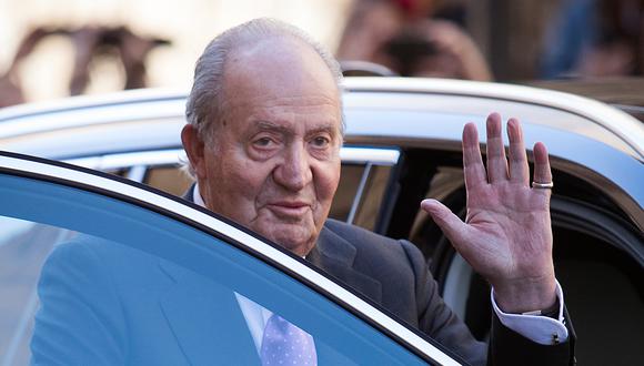 Rey emérito Juan Carlos I anunció su salida de España en medio de sospechas por corrupción (Foto: AFP)