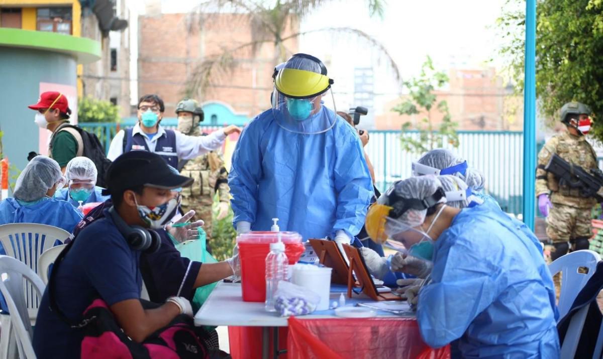 El mercado San Felipe de Surquillo ahora se encuentra cerrado. (Foto: Andina)