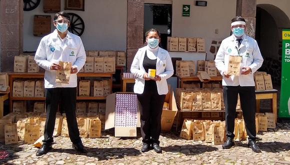 Cusco recibe donación de mil kits de medicamentos y 100 mil soles