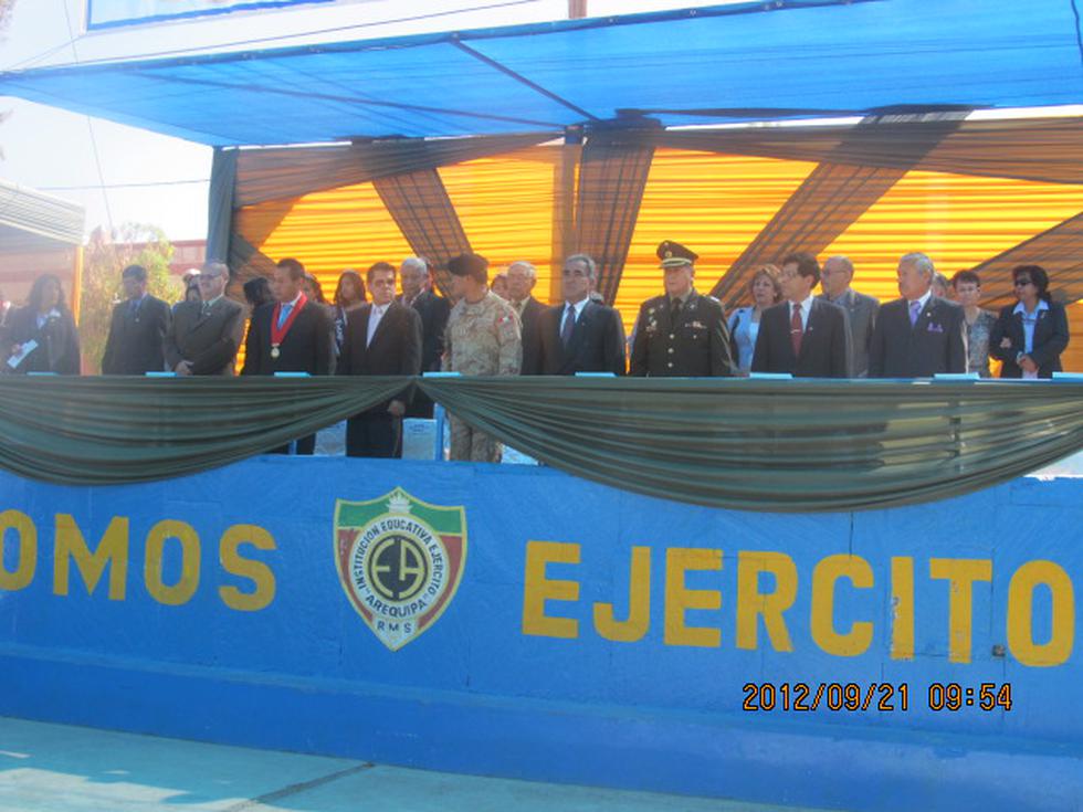 I.E. N° 40159 Ejército cumplió 46 años al servicio de la educación