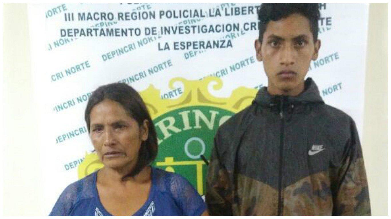 La Esperanza: Detienen a madre e hijo implicados en presunta extorsión