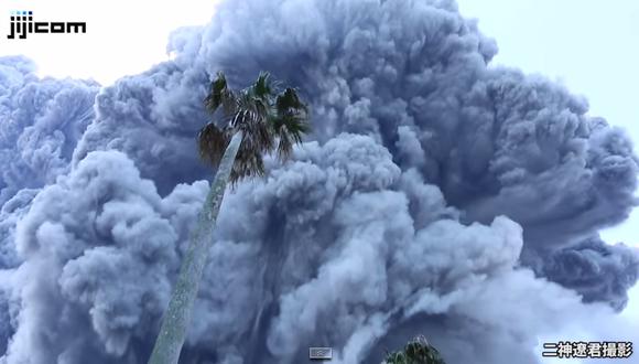 Japón: Niño graba volcán Shindake en plena erupción (VIDEO)