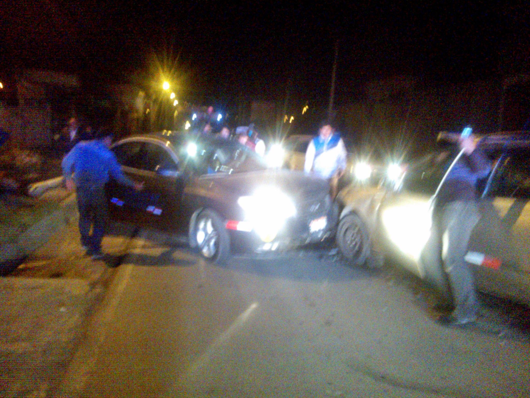 Choque en Tarma paraliza el tránsito varios minutos