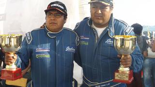 Juliaca: Piloto Wilson Quispe subió al podio en rally de Huaura