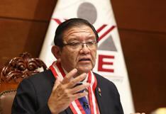 Presidente del JNE sobre acusaciones de Zamir Villaverde de fraude electoral: “Es una fantasía perversa”