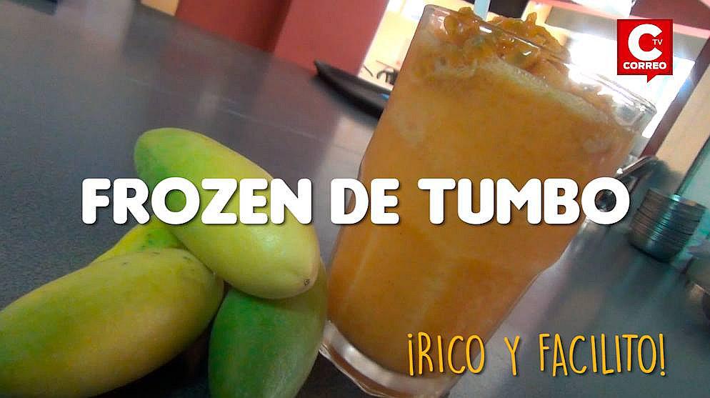 ​Rico y facilito: Frozen de tumbo, una alternativa distinta (VIDEO)
