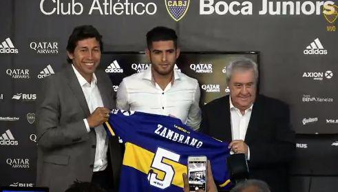 Zambrano asume el desafío tras dejar el Dinamo de Kiev. (Foto: Boca Juniors)