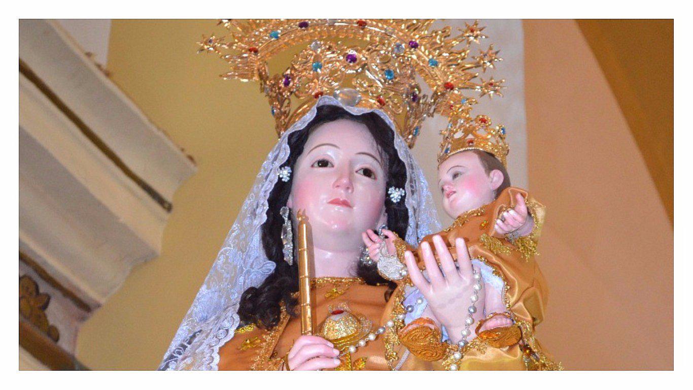 Virgen Candelaria del Socorro de Huanchaco junto al Papa Francisco