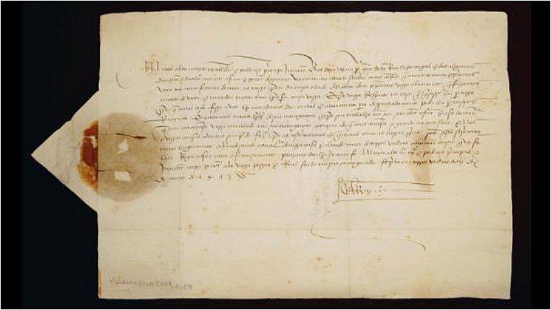 Hallan la carta que informó el regreso de Colón tras descubrir América (FOTO)