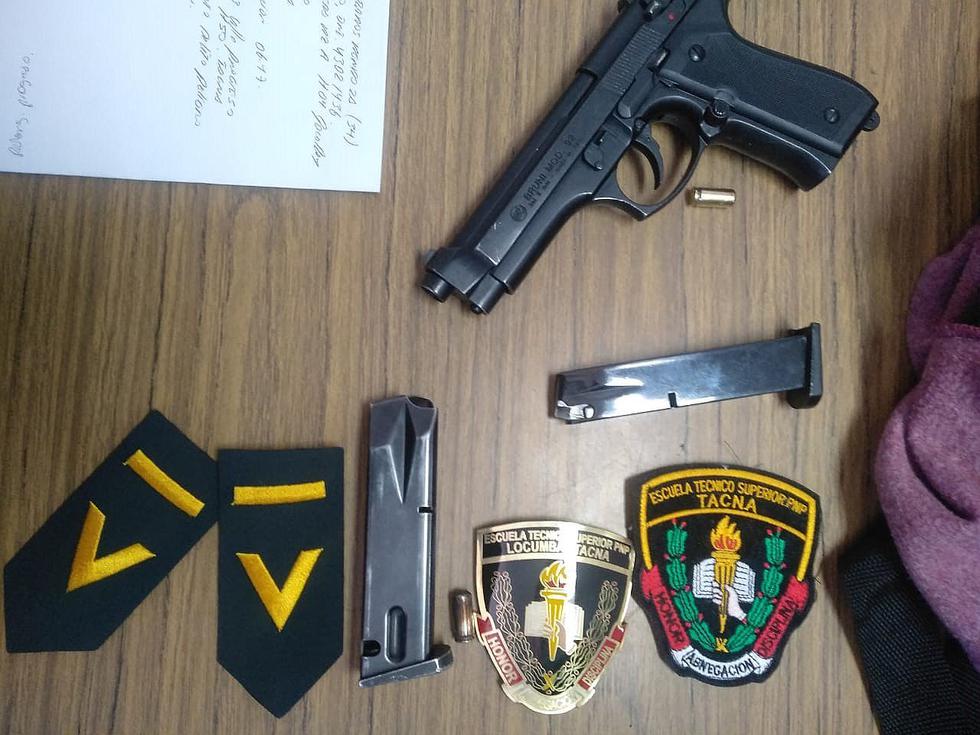 Hombre ebrio provisto de pistola causa pánico tras salir de una cantina cerca a comisaría