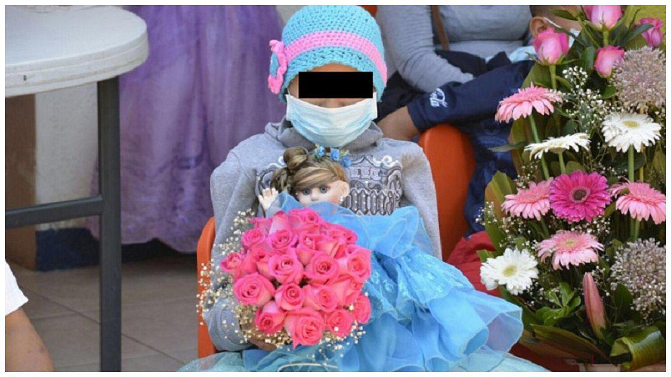 Adolescente de 13 años que padece cáncer celebra su quinceañero (FOTOS)