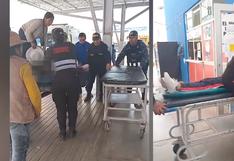 Escolar inconsciente por golpe en la cabeza es trasladada al hospital, en Huancayo