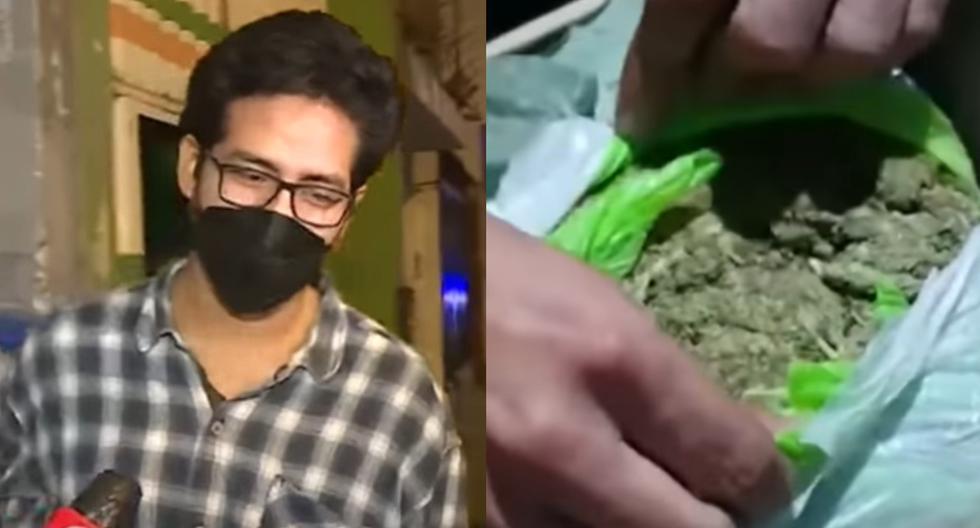 Estudiante cae con un kilo de marihuana y le manda saludos a su ‘profe’ (VIDEO)