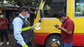 Ayacucho: Vehículos de transporte público incumplen protocolos sanitarios