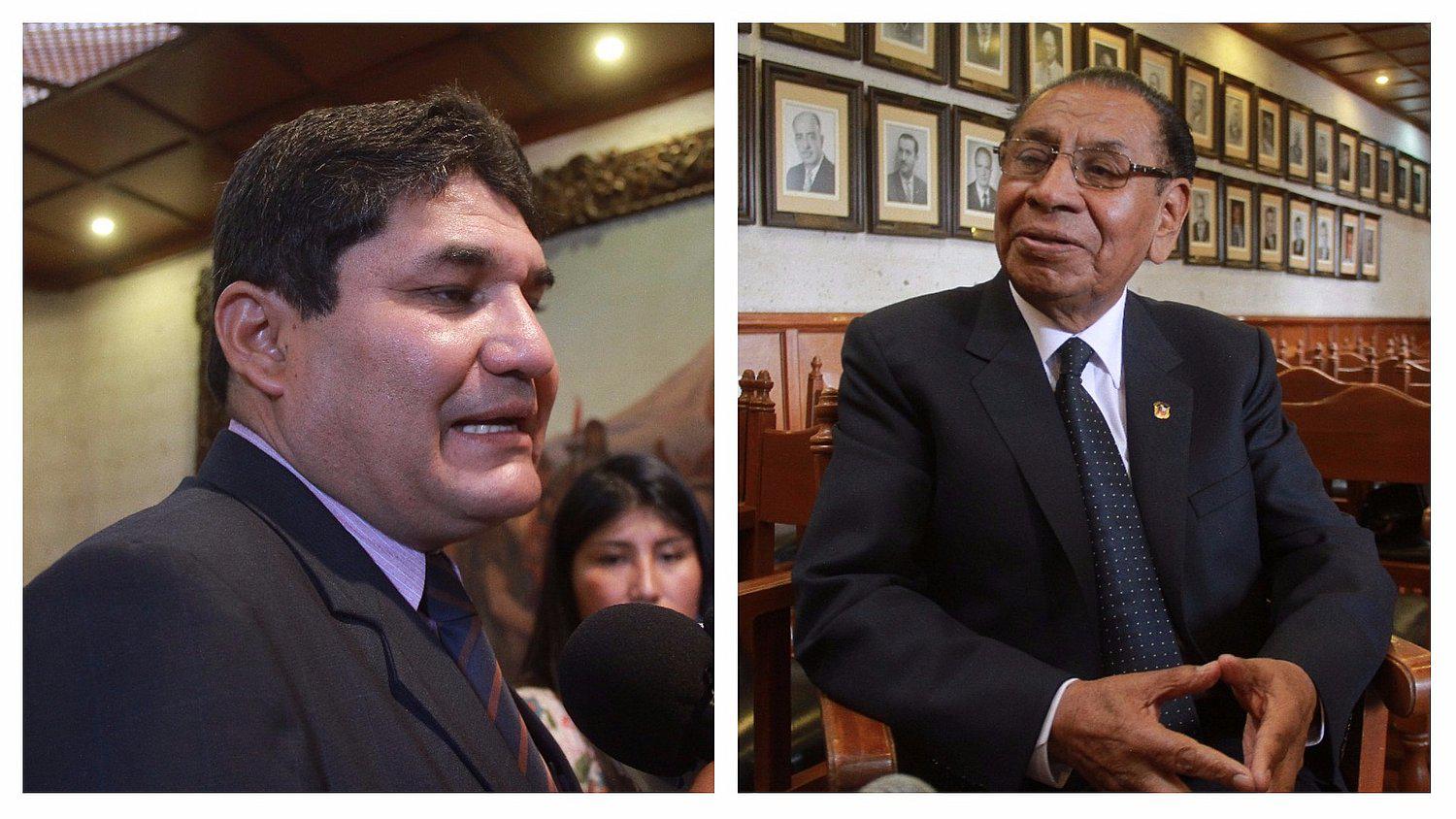 Frente Amplio divide a congresistas Horacio Zeballos y Justiniano Apaza
