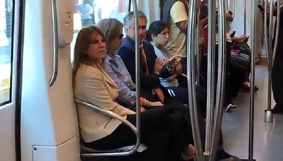 Ministra ​Cayetana Aljovín y sus viceministros continúan viajando en tren eléctrico (VIDEO)