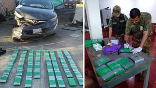 Incautan más de 50 kilos de cocaína camuflados en un automóvil en Ayacucho
