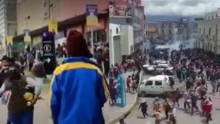 Huancayo: destrozos y saqueos en toda la ciudad durante quinto día consecutivo de paro