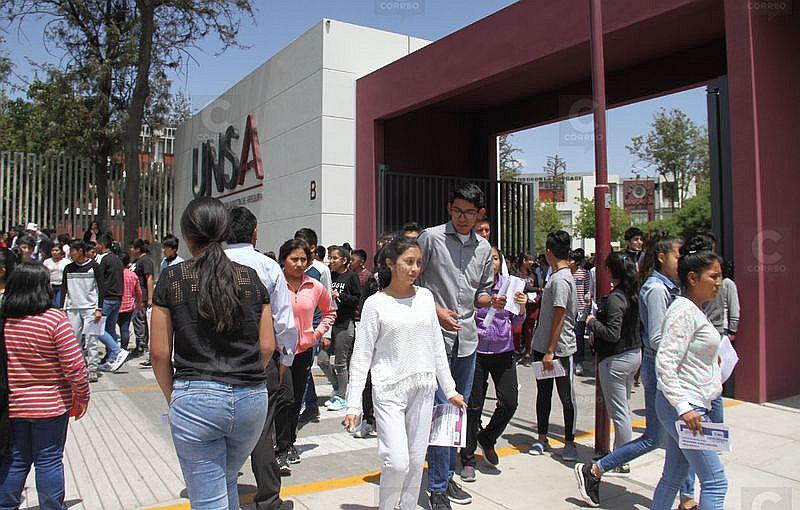 ​UNSA: Solidaridad en examen de admisión de Ciclo Quintos
