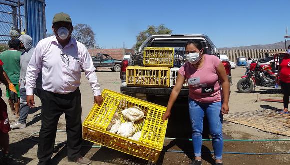 Palpa: Dirigentes vecinales cobran dinero para entregar pollos 