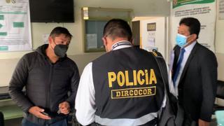 Fiscalía Anticorrupción interviene Sanidad PNP en Huancayo por presunta alteración de dosaje etílico