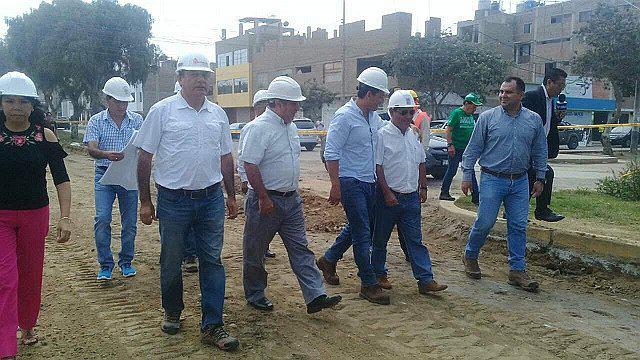 Inician obra de rehabilitación en la avenida Juan Pablo II 