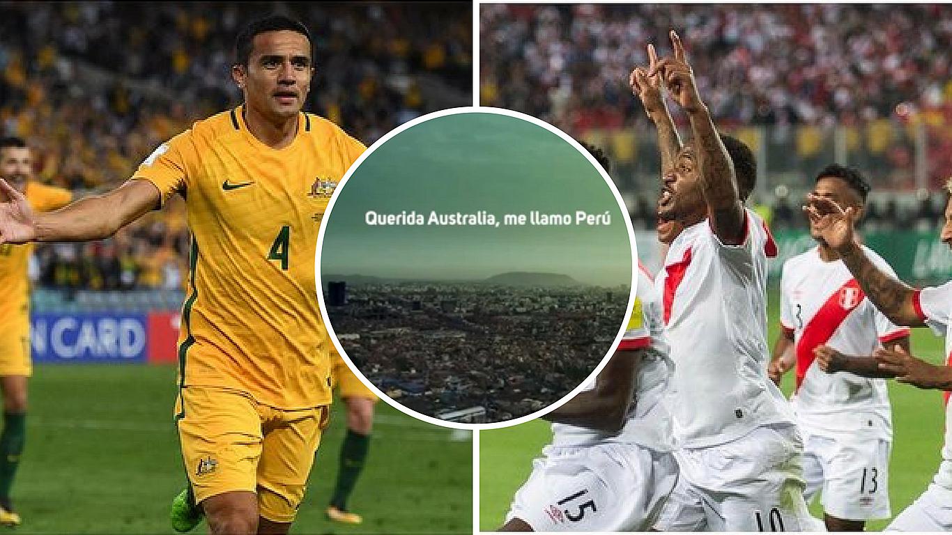 Selección australiana responde a vídeo 'Arriba Perú' con emotivo clip (VIDEO)