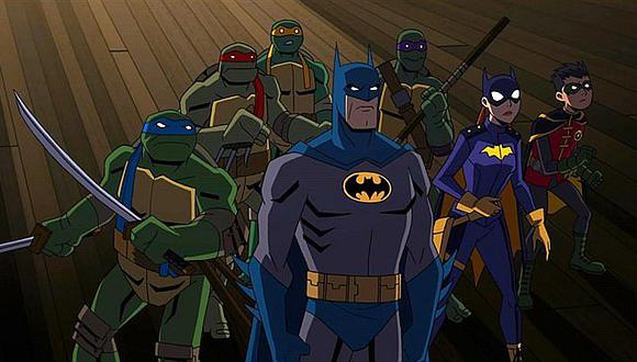 Batman y Las Tortugas Ninja juntos en crossover de animación (VIDEO)