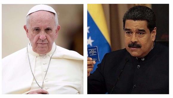 ​Maduro pide al papa Francisco impedir que Donald Trump invada Venezuela