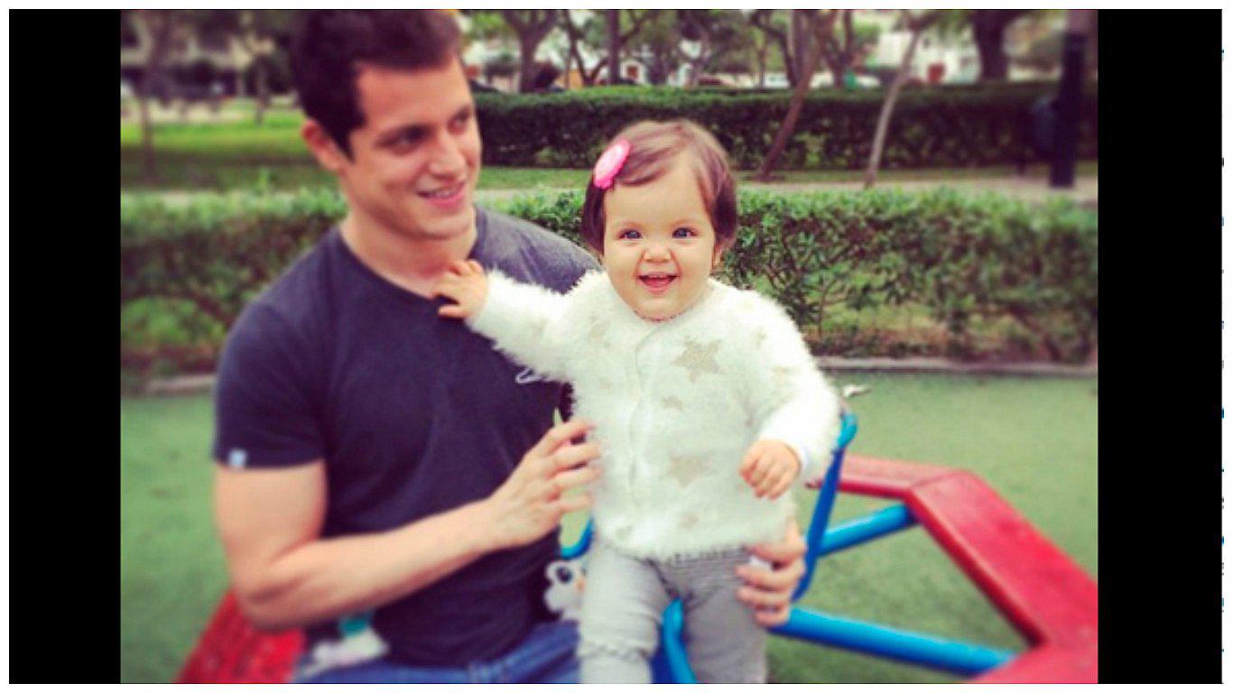 Gino Pesaressi: la linda sorpresa que preparó para su pequeña hija Gia (VIDEO) 