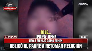 Madre amenazó con un cuchillo a su hijo de cinco años para obligar al padre a retomar relación