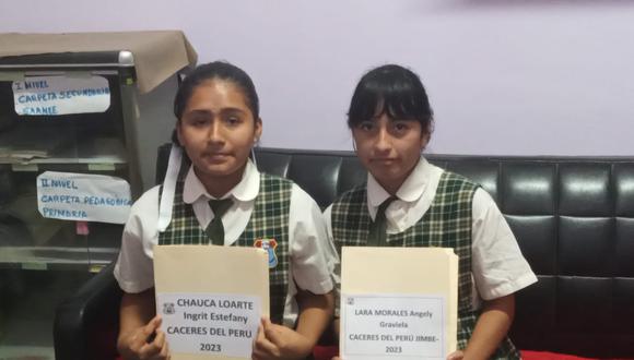 Menores de Cáceres del Perú, quienes cursan el segundo año de secundaria, viajarán a Estados Unidos tras ser seleccionadas por el programa internacional Rocket Girl.