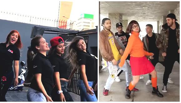 Puro Sentimiento: cantantes alborotan Instagram con su baile del 'Scooby Doo Papá' (VIDEO)