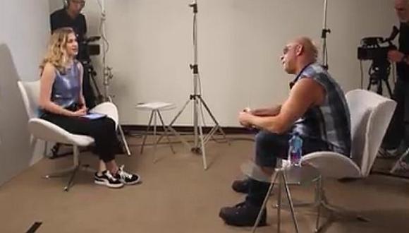 Vin Diesel pide disculpa tras acosar a una periodista en plena entrevista
