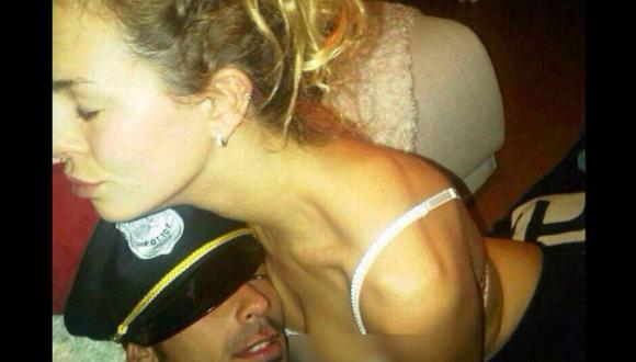 Filtran fotos íntimas de Ezequiel Lavezzi y su novia