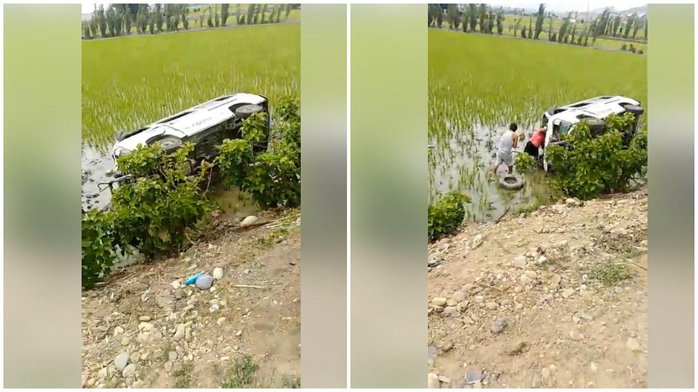 Despiste de combi deja más de 10 heridos en Pacasmayo 