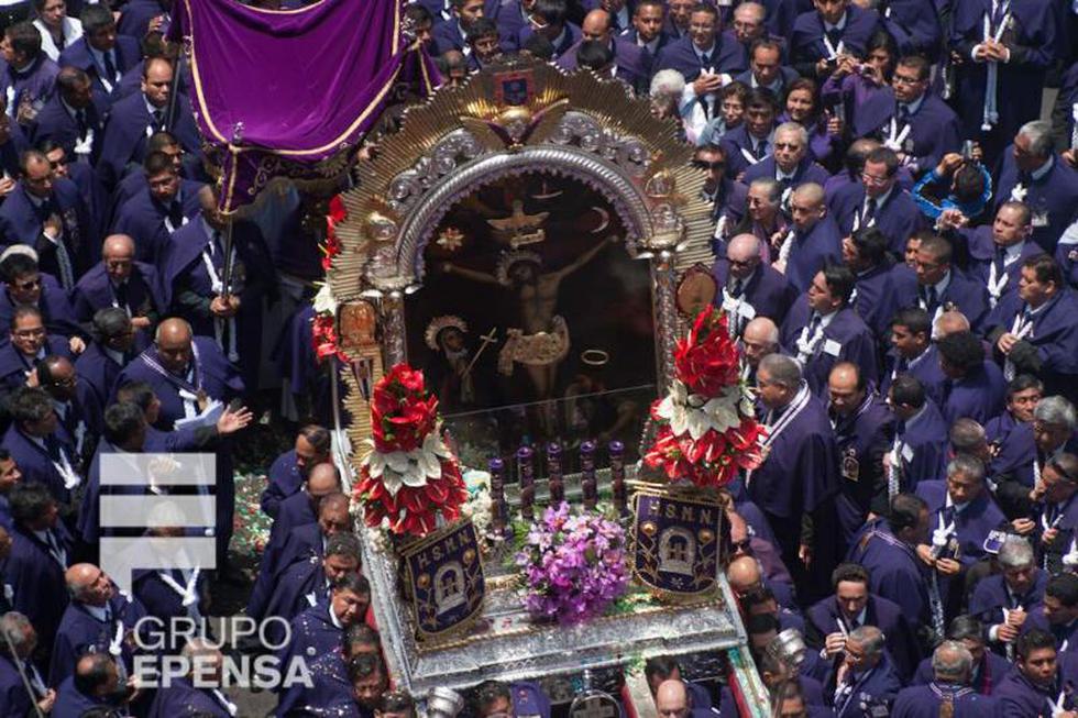 FOTOS: Así fue el retorno del Señor de los Milagros a Las Nazarenas