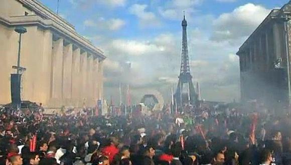 Eurocopa 2016: Incidentes entre hinchas y policía en París (VIDEO)